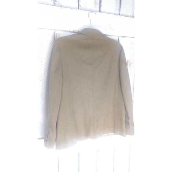 Vintage Evan Picone wool tan blazer - Picture 3 of 4